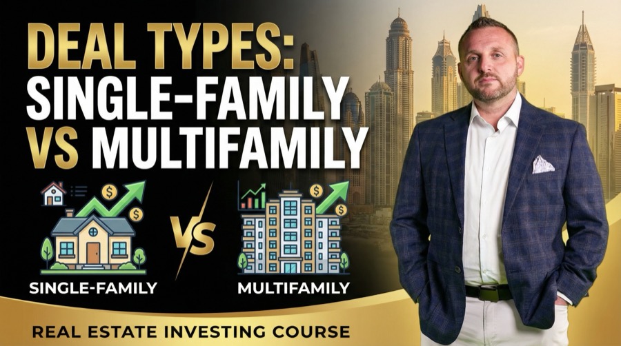 Deal Types: Single-Family vs Multifamily course